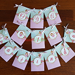 Vintage Doğum Günü-İsim Banner